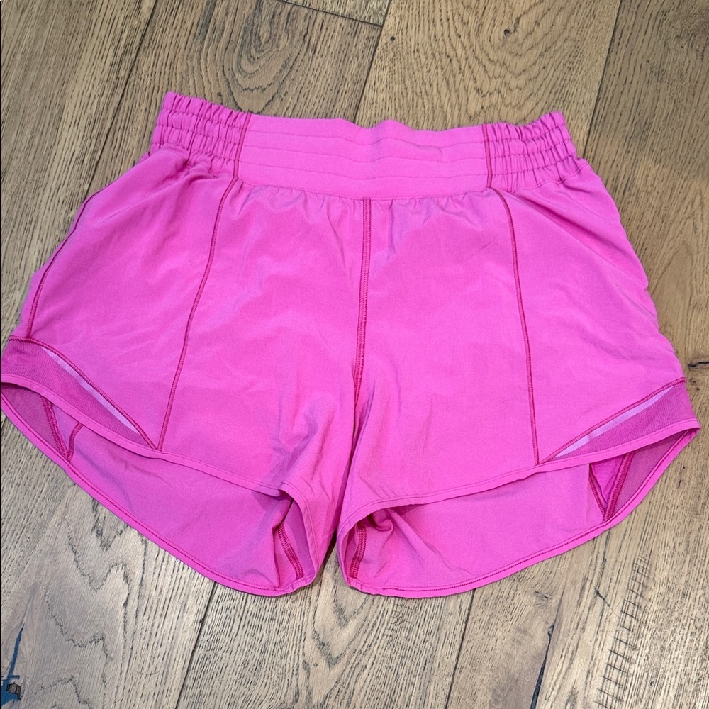 lululemon athletica Hotty Hot Pink Shorts - 4”